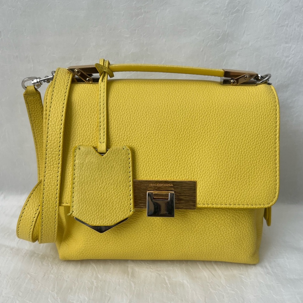Balenciaga Vibrant Yellow Crossbody Bag